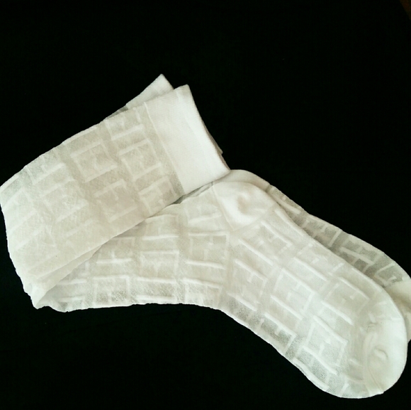 Authentic Fendi sheer socks